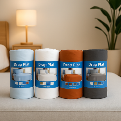 Pack Oreillers + Drap et Taies d'oreillers